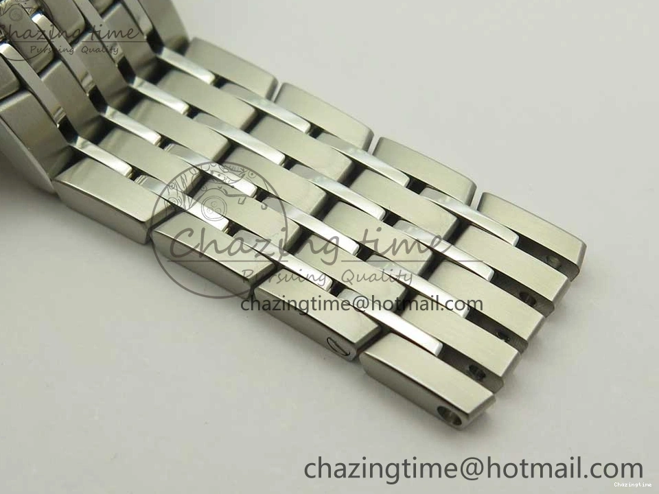 0512 De Ville Hour Vision 41mm SS VSF 1:1 Best Edition White Dial on SS Bracelet A8500 Super Clone Casual 7946